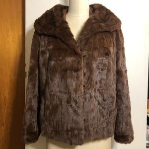 Vintage Hudson’s Bay Female Mink Fur Coat